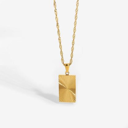 Square Necklace - Gemlly